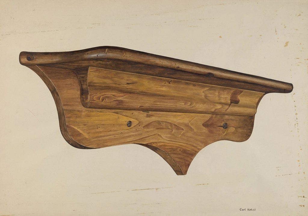 Wall Shelf (c. 1937) Carl